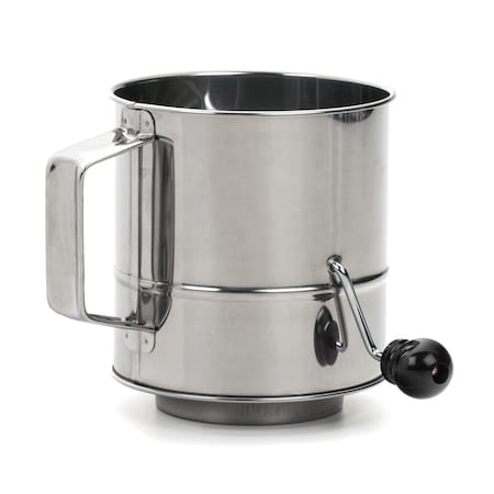 Rsvp International Crank Style Flour Sifter - 3 Cup SIFT-3CR